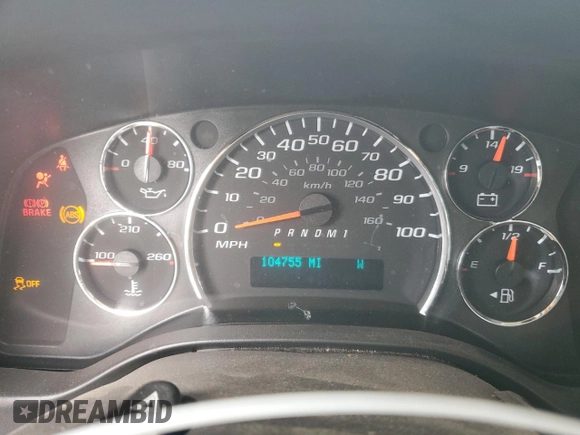 2019 Chevrolet Express Cargo with VIN 1GCWGAFP7K1185578, listed as a Copart auction lot 50901655 with 104,755 mi miles and Salvage title. Bid and sale history available at DreamBid. Image 9.