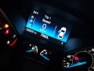2017 Ford Focus SE with VIN 1FADP3K29HL317871, listed as a IAAI auction lot 41543065 with 52,537 mi miles. Bid and sale history available at carsss.com. Image 7.