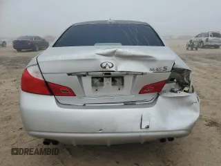 2008 Infiniti M45 with VIN JNKBY01E28M500031, listed as a Copart auction lot 86181694 with 262,519 mi miles and Salvage Title. Bid and sale history available at carsss.com. Image 6.