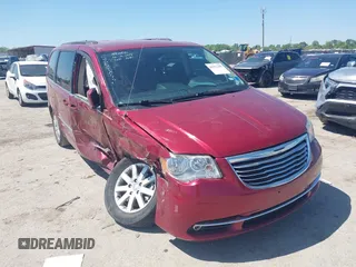 2014 Chrysler Town & Country Touring with VIN 2C4RC1BG5ER342975, listed as a IAAI auction lot 41972305 with 119,783 mi miles. Bid and sale history available at carsss.com. Image 1.