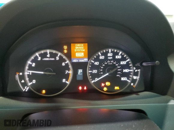 2014 Acura RDX with VIN 5J8TB4H35EL020720, listed as a Copart auction lot 53501065 with 144,071 mi miles and Salvage title. Bid and sale history available at DreamBid. Image 9.