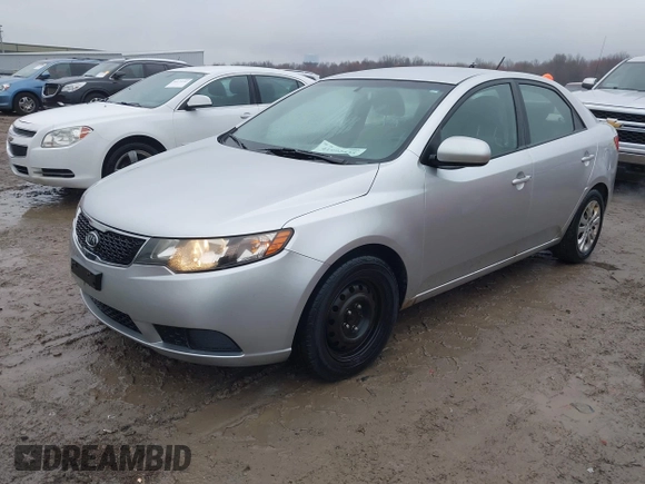 2012 Kia Forte LX with VIN KNAFT4A23C5506564, listed as a IAAI auction lot 41992435 with 155,372 mi miles. Bid and sale history available at carsss.com. Image 17.