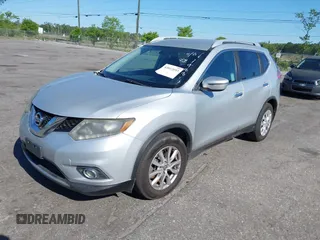 2016 Nissan Rogue S with VIN 5N1AT2MNXGC798895, listed as a IAAI auction lot 42012693 with 175,349 mi miles and . Bid and sale history available at DreamBid. Image 17.