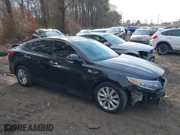 2017 Kia Optima EX with VIN 5XXGU4L3XHG176029, listed as a IAAI auction lot 41481536 with 282,759 mi miles. Bid and sale history available at carsss.com. Image 13.