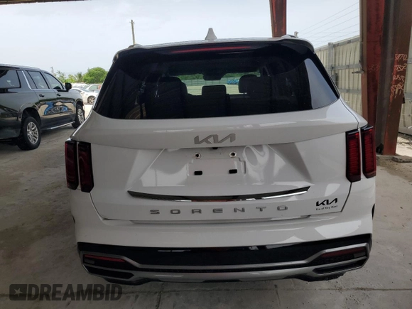 2022 Kia Sorento S z VIN 5XYRL4LCXNG148864, wystawiony jako Copart lot #59421585 z przebiegiem 15 568 mil mil oraz Szkoda całkowita • Salvage title. Historia ofert i sprzedaży dostępna na DreamBid. Obrazek 6.