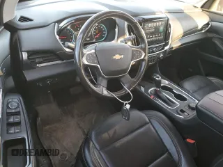 2018 Chevrolet Traverse Premier with VIN 1GNEVJKW2JJ253743, listed as a Copart auction lot 82779724 with 161,083 mi miles and Salvage Title. Bid and sale history available at carsss.com. Image 8.