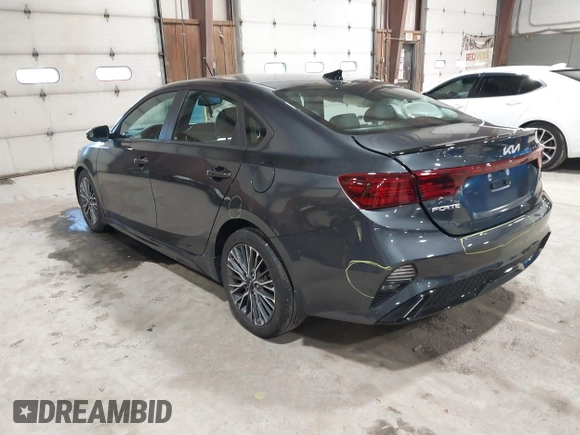2023 Kia Forte GT-Line with VIN 3KPF54ADXPE535388, listed as a IAAI auction lot 41819888 with 32,272 mi miles. Bid and sale history available at carsss.com. Image 3.