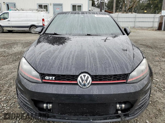 2016 Volkswagen Golf GTI S with VIN 3VW5T7AU9GM006889, listed as a Copart auction lot 49655875 with 127,410 mi miles and Salvage Title. Bid and sale history available at carsss.com. Image 5.