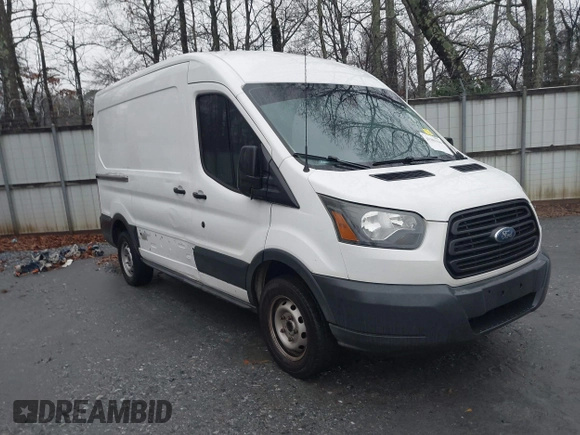 2017 Ford Transit Cargo with VIN 1FTYE1CM3HKA56393, listed as a IAAI auction lot 41381136 with 397,404 mi miles and . Bid and sale history available at carsss.com. Image 1.