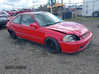 1998 Honda Civic EX z VIN 1HGEJ8143WL028922, wystawiony jako IAAI lot #42270172 z przebiegiem 258 984 mil mil oraz . Historia ofert i sprzedaży dostępna na DreamBid. Obrazek 1.