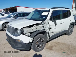 2016 Jeep Renegade Sport with VIN ZACCJAAT4GPD82806, listed as a IAAI auction lot 41635460 with 137,899 mi miles and . Bid and sale history available at DreamBid. Image 17.