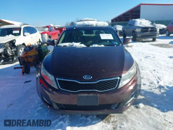 2012 Kia Optima EX with VIN 5XXGN4A61CG069907, listed as a IAAI auction lot 41275805 with 129,050 mi miles and . Bid and sale history available at carsss.com. Image 12.