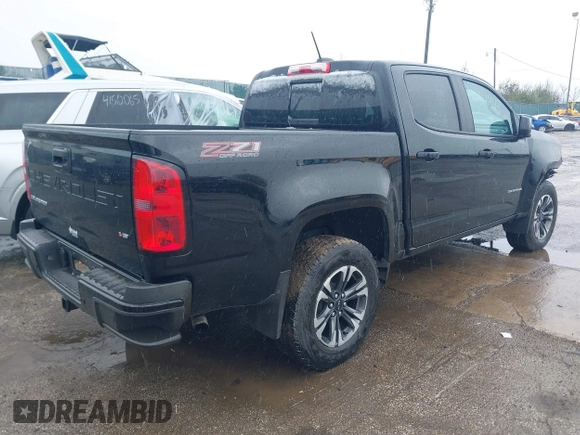2022 Chevrolet Colorado 4WD Z71 with VIN 1GCGTDEN4N1329447, listed as a IAAI auction lot 41564443 with 27,730 mi miles and . Bid and sale history available at DreamBid. Image 4.