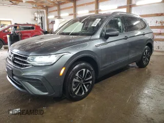 2024 Volkswagen Tiguan S with VIN 3VVFB7AX7RM184681, listed as a Copart auction lot 44536735 with Not Provided miles and Salvage Title. Bid and sale history available at DreamBid. Image 1.