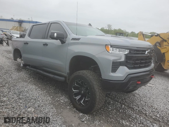 2024 Chevrolet Silverado 1500 LT Trail Boss with VIN 3GCUDFE85RG145776, listed as a Copart auction lot 51293175 with 20,719 mi miles and Salvage Title. Bid and sale history available at DreamBid. Image 4.