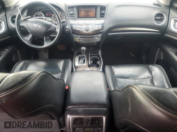 2015 Infiniti QX60 with VIN 5N1AL0MM9FC559512, listed as a Copart auction lot 49657615 with 137,820 mi miles and Salvage title. Bid and sale history available at DreamBid. Image 8.