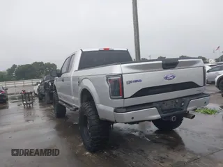 2015 Ford F-150 XL with VIN 1FTEX1C86FKE20397, listed as a IAAI auction lot 42203979 with 101,695 mi miles and . Bid and sale history available at DreamBid. Image 3.