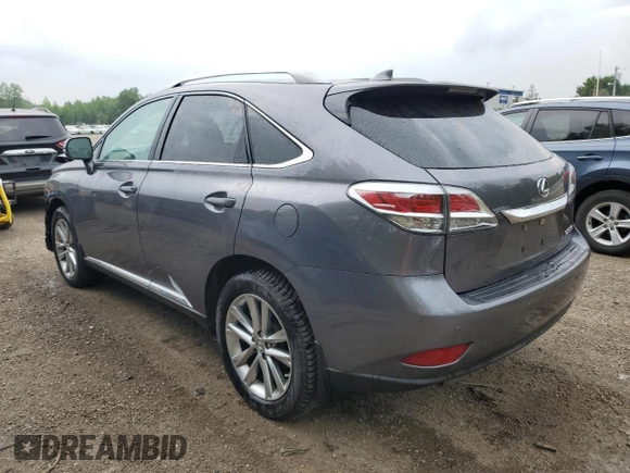 2015 Lexus RX 350 with VIN 2T2BK1BA1FC272355, listed as a Copart auction lot 59679905 with 132,757 mi miles and Salvage title. Bid and sale history available at DreamBid. Image 2.