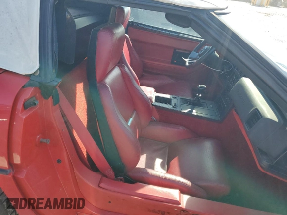 1987 Chevrolet Corvette with VIN 1G1YY3189H5117519, listed as a Copart auction lot 41817475 with 56,498 mi miles and Salvage Title. Bid and sale history available at carsss.com. Image 10.
