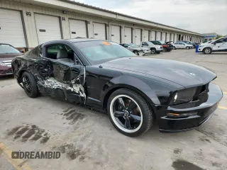 2008 Ford Mustang GT Deluxe with VIN 1ZVHT82H085178451, listed as a Copart auction lot 59761215 with 143,827 mi miles and Salvage title. Bid and sale history available at DreamBid. Image 4.