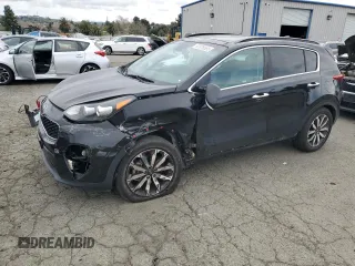 2018 Kia Sportage EX with VIN KNDPN3ACXJ7352392, listed as a Copart auction lot 47578565 with 70,501 mi miles and Salvage Title. Bid and sale history available at carsss.com. Image 1.