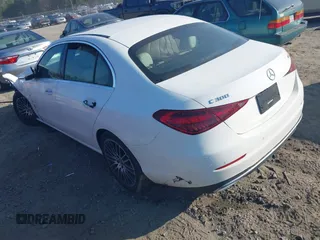 2023 Mercedes-Benz C 300 with VIN W1KAF4HB1PR141610, listed as a IAAI auction lot 41541713 with Not Provided miles and . Bid and sale history available at DreamBid. Image 3.