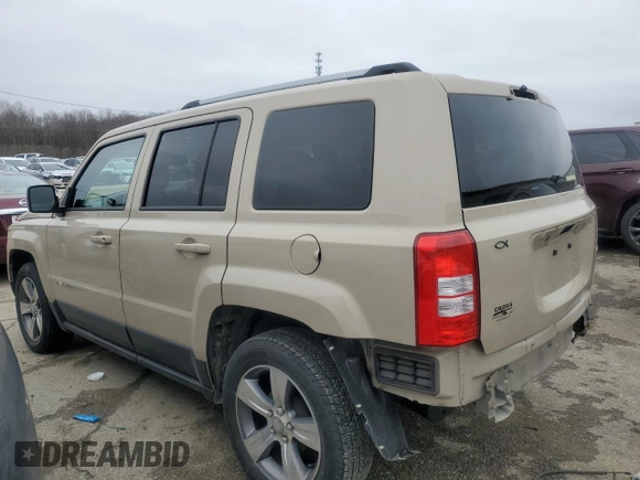2017 Jeep Patriot High Altitude with VIN 1C4NJPFAXHD154036, listed as a Copart auction lot 44252855 with 44,556 mi miles and Salvage Title. Bid and sale history available at carsss.com. Image 2.