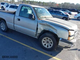 2006 Chevrolet Silverado 1500 Work Truck with VIN 1GCEC14Z16Z263047, listed as a IAAI auction lot 41771537 with 128,738 mi miles. Bid and sale history available at carsss.com. Image 6.