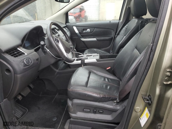 2013 Ford Edge SEL with VIN 2FMDK4JC0DBB95321, listed as a Copart auction lot 50013325 with 95,187 mi miles and Salvage Title. Bid and sale history available at carsss.com. Image 7.