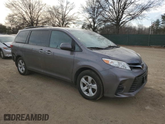2020 Toyota Sienna LE Auto Access Seat with VIN 5TDKZ3DC8LS031454, listed as a Copart auction lot 46980455 with 78,896 mi miles and Salvage Title. Bid and sale history available at carsss.com. Image 4.