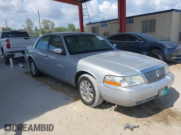 2003 Mercury Grand Marquis LS Premium z VIN 2MEFM75W83X631023, wystawiony jako IAAI lot #42227245 z przebiegiem 114 235 mil mil oraz . Historia ofert i sprzedaży dostępna na DreamBid. Obrazek 1.