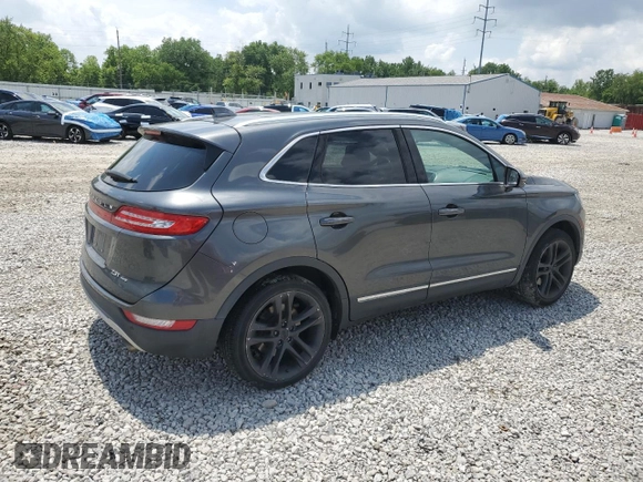 2017 Lincoln MKC Reserve with VIN 5LMTJ3DH9HUL45116, listed as a Copart auction lot 58634785 with 87,479 mi miles and Salvage title. Bid and sale history available at DreamBid. Image 3.