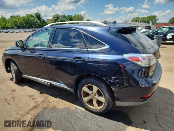 2010 Lexus RX 350 with VIN 2T2BK1BAXAC062846, listed as a Copart auction lot 66280565 with Not provided miles and Clean title. Bid and sale history available at DreamBid. Image 2.