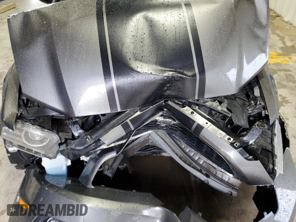 2014 Ford Mustang V6 with VIN 1ZVBP8AM3E5307030, listed as a Copart auction lot 51535065 with 85,466 mi miles and Salvage Title. Bid and sale history available at DreamBid. Image 12.