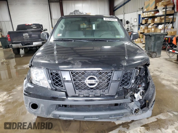 2021 Nissan Frontier S with VIN 1N6ED0CEXMN702835, listed as a Copart auction lot 43705415 with 23,705 mi miles and Salvage title. Bid and sale history available at DreamBid. Image 5.