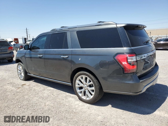 2018 Ford Expedition Max Limited with VIN 1FMJK2AT1JEA36704, listed as a Copart auction lot 56225005 with 82,193 mi miles and Salvage title. Bid and sale history available at DreamBid. Image 2.