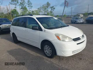 2005 Toyota Sienna CE with VIN 5TDZA23C45S278930, listed as a IAAI auction lot 41954153 with 163,911 mi miles. Bid and sale history available at carsss.com. Image 1.