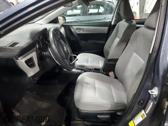 2016 Toyota Corolla L z VIN 2T1BURHE4GC486734, wystawiony jako Copart lot #57496245 z przebiegiem 148 340 mil mil oraz Szkoda całkowita • Salvage title. Historia ofert i sprzedaży dostępna na DreamBid. Obrazek 7.