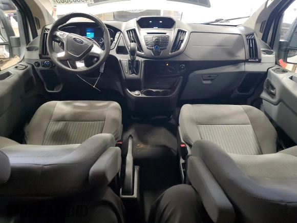 2018 Ford Transit Passenger XL with VIN 1FBZX2ZM5JKA07850, listed as a Copart auction lot 49389865 with 76,421 mi miles and Salvage Title. Bid and sale history available at DreamBid. Image 8.