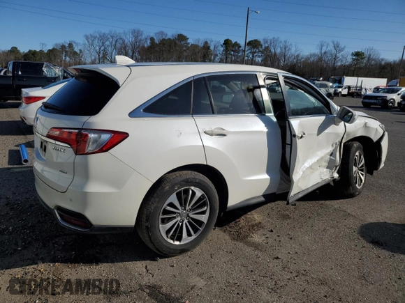 2017 Acura RDX w/Advance Pkg with VIN 5J8TB4H74HL006640, listed as a Copart auction lot 50037965 with 72,928 mi miles and Salvage Title. Bid and sale history available at carsss.com. Image 3.