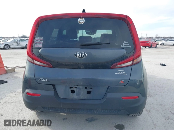 2020 Kia Soul LX with VIN KNDJ23AU2L7118161, listed as a IAAI auction lot 41402849 with 103,215 mi miles. Bid and sale history available at carsss.com. Image 16.