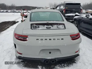 2018 Porsche 911 GT3 with VIN WP0AC2A92JS176459, listed as a Copart auction lot 82401584 with Not Provided miles and Salvage Title. Bid and sale history available at DreamBid. Image 6.