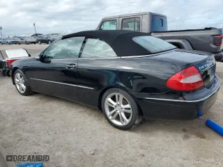 2009 Mercedes-Benz CLK-Class 3.5L with VIN WDBTK56F39T108168, listed as a Copart auction lot 76090024 with 0 mi miles and Salvage Title. Bid and sale history available at carsss.com. Image 2.