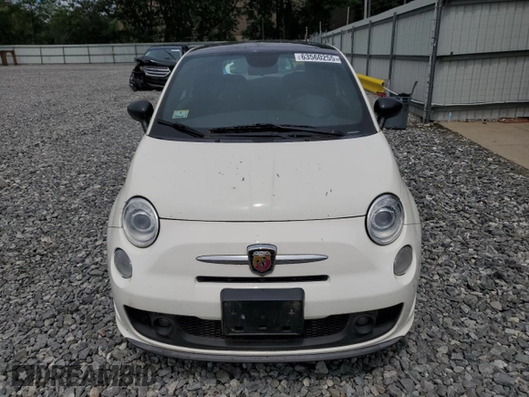 2013 FIAT 500 Abarth with VIN 3C3CFFFH5DT691194, listed as a Copart auction lot 63560255 with 101,545 mi miles and Clean title. Bid and sale history available at DreamBid. Image 5.