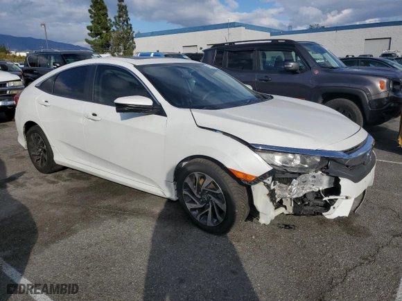 2017 Honda Civic Sedan EX with VIN 2HGFC2F70HH525621, listed as a Copart auction lot 42705645 with 86,923 mi miles and Clean Title. Bid and sale history available at carsss.com. Image 4.