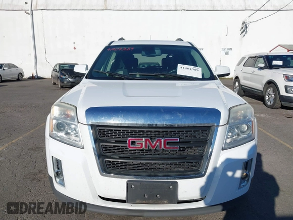 2010 GMC Terrain SLE-2 with VIN 2CTALDEW2A6381203, listed as a IAAI auction lot 41404389 with 128,082 mi miles. Bid and sale history available at carsss.com. Image 6.