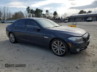 2011 BMW 5 Series 535i with VIN WBAFR7C54BC267172, listed as a Copart auction lot 52370425 with 131,189 mi miles and Clean Title. Bid and sale history available at carsss.com. Image 4.