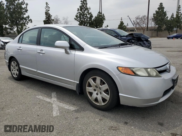 2006 Honda Civic LX z VIN 1HGFA16506L139120, wystawiony jako Copart lot #58874925 z przebiegiem 147 123 mil mil oraz Szkoda całkowita • Salvage title. Historia ofert i sprzedaży dostępna na DreamBid. Obrazek 4.