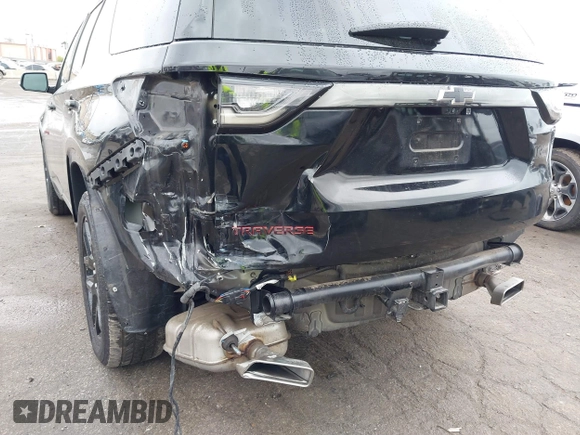 2019 Chevrolet Traverse Premier with VIN 1GNERKKW5KJ198202, listed as a IAAI auction lot 41568154 with 46,848 mi miles. Bid and sale history available at carsss.com. Image 6.