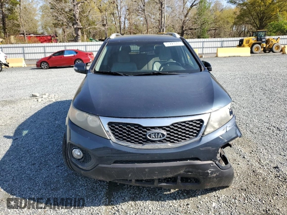 2011 Kia Sorento LX with VIN 5XYKT3A11BG154397, listed as a Copart auction lot 51229365 with 149,922 mi miles and Salvage Title. Bid and sale history available at carsss.com. Image 5.